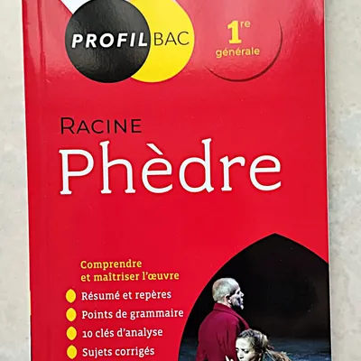 Profil Bac Livre Phèdre de Racine